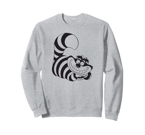 Sweatshirt Cheshire Cat Alice in Wonderland pull disney manches longues col rond
