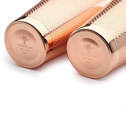 Barfly Diamond Lattice Shaker Set, Copper Plated by Barfly - Image 6