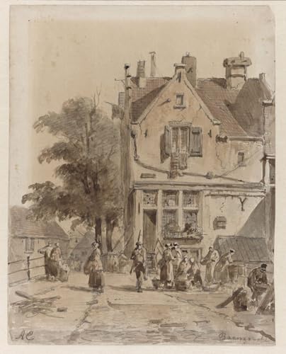 Peinture célèbre d'Adrianus Eversen toile décoration murale 60x90