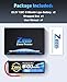Zeee Premium Pro 6S Lipo Battery 8100mAh 22.2V 130C Ultra-Low IR Soft Pack Lipo Battery with XT90 Connector for RC Car Truck Boat RC Drone Helicopter Airplane Racing Models (2 Packs)