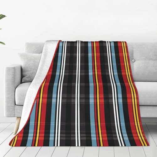 Couverture imprimée flanelle légère chaude lit canapé sofa 152x127 - 2