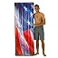 Deluxe Inflatable Large American Flag Pool, Beach, Lake Raft