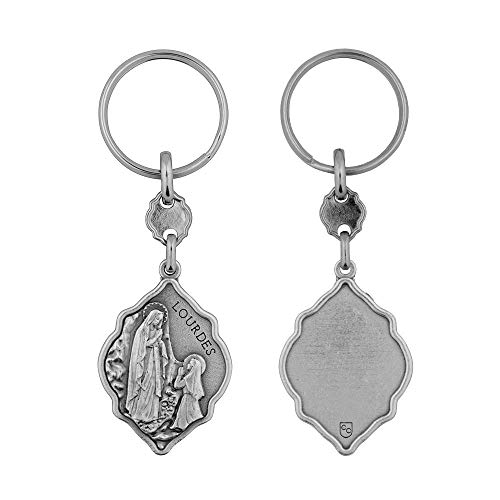 Premium Assorted Holy Figure Keychains | Jesus Saints and Virgin Mary Keychains (Our Lady of Lourdes)