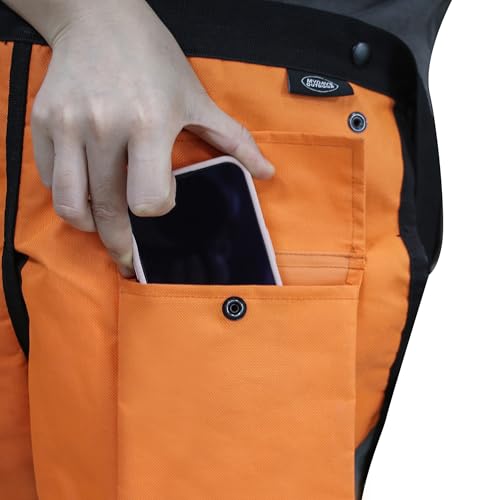 MYDAYS OUTDOOR Chainsaw Chaps Apron Wrap for Men/Women,Loggers Forest Workers Protective Chain Saw Pants,Adjustable Belt Chainsaw Safety Equipment M - Thumbnail 7