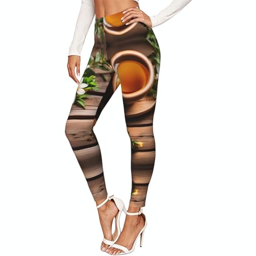 Leggings de compresión para yoga y paseo diario mallas suaves