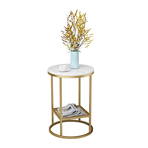 BAOMEI Table 2 Étages Marbre Table Basse Cover