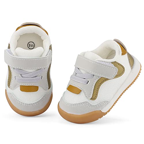 Image of Baby Shoes Boys Girls First Walkers Cute Animals Toddler Sneakers Prewalkers Rubber Sole