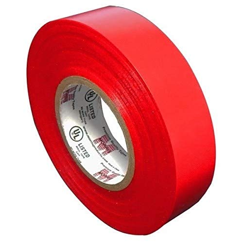 Image of Morris 60111 Red Professional Grade Vinyl Electrical Tape, 7 mil, 66' Length, 3 /4 inch Width
