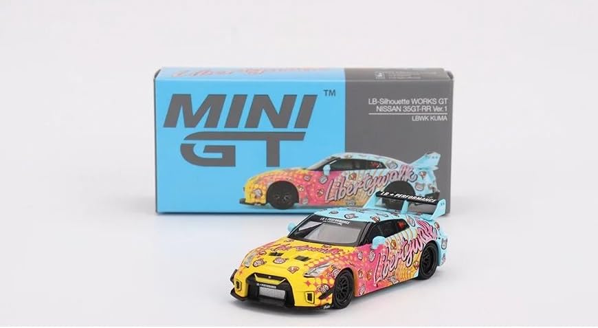 Mini GT 1/64 Nissan LB-Silhouette Works GT 35GT-RR Ver.1 Bianco &ndash; TSM MGT00528