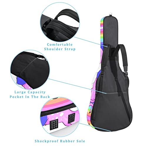 Hondank Housse de protection en éponge épaisse imperméable pour guitare acoustique électrique basse classique… - Les Beatles, Paul McCartney, John Lennon, RIngo Starr, George Harrison Hondank Housse de protection en éponge épaisse imperméable pour guitare acoustique électrique basse classique… – Image 4