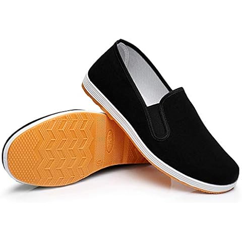 Oniphia Yellow Tai Chi Canvas Shoes Cover