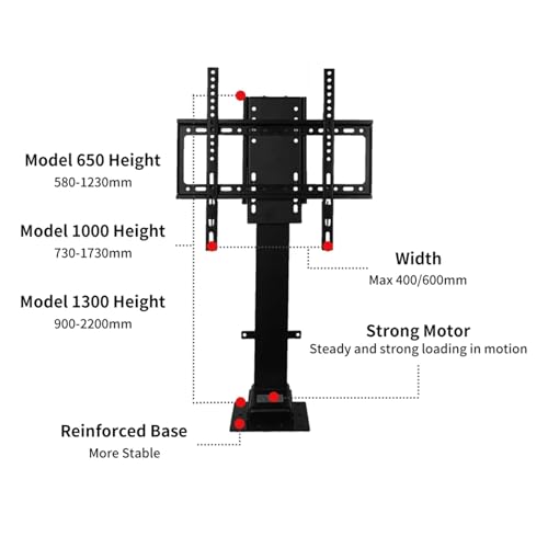Mecanismo Elevador Motor TV Ajustable Techo 32-80 Pulg miniatura 6