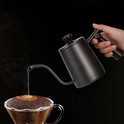 Hervidor de agua de 700ml para preparar café de filtro en el hogar 4