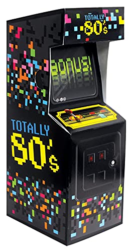 Beistle Three Dimensional Video Game Centerpiece Totally 80's Arcade Decorations, 10, Multicolored