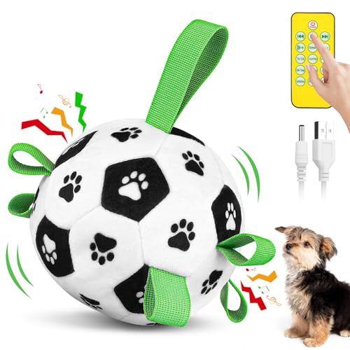 QDAN Interactive Dog Toys Balls: Automatic Rolling Dog Toys to Ke...