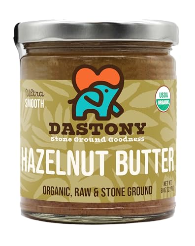 Dastony, Organic Hazelnut Butter, Ultra Smooth, 8 oz (227 g)