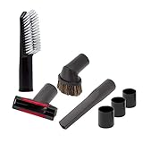 Staubsauger Universal Düsenset für Boden Staubsauger mit Polsterdüse Fugendüse Saugpinsel Polsterbürste passend für alle Staubsauger Marken z.B. AEG Philips Miele Rowenta Bosch Siemens Kärcher