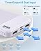 AsperX 2-Pack 10000mAh USB C Output Portable Charger Power Bank Fast Charging, Portable Phone Charger External Battery Pack for iPhone, Android, Google LG and Heated Vest