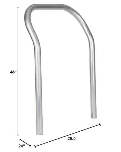 Miniatura 3 de Magliner PTK2448S1-Q Camión con plataforma de plataforma lisa, aluminio, capacidad de 2700 libras, 48 pulgadas de largo x 24 pulgadas de ancho,