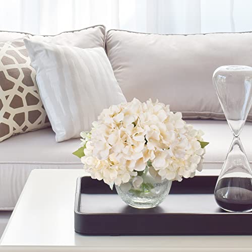 Jpsor 40Pcs Artificial Hydrangea Silk Flower Heads With Stems, Fake Flowers For Mothers Day Wedding Centerpiece Home Garden Party Decoration (Champagne) #TOP5