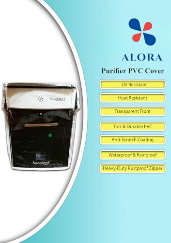 Image of Alora Body Protective Cover for Eureka Forbes Aquaguard Classic Plus Mineral RO+MF Alkaline Water Purifier Model, Waterproof & Dustproof Water Purifier Body Cover