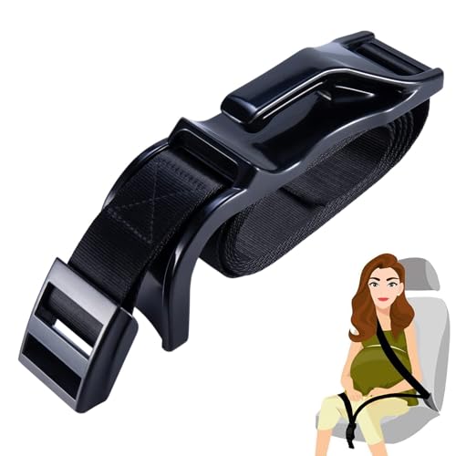 Pregnancy Seat Belt Bump Strap Protects Unborn Baby Prevents Compression of the Abdomen Comfort and Freedom for The Belly of Pregnant Moms A Must-Have for Expectant Mothers