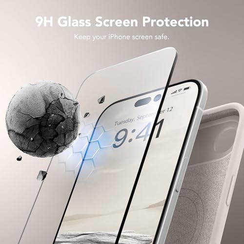Image of Magnetic for iPhone Air Case, Compatible with MagSafe, [Full Camera Protection][Screen Protector] Silicone Shockproof Protective Phone Case for iPhone 17 Air 6.5 inch, Stone