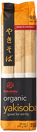 Hakubaku Japanische Bio Yakisoba Nudeln 270 g