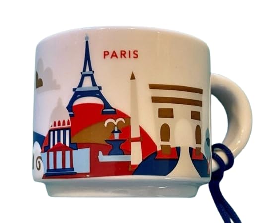 STARBUCKS - You Are Here Paris (France) Ornament/Espresso Cup - 60ml / 2 fl oz