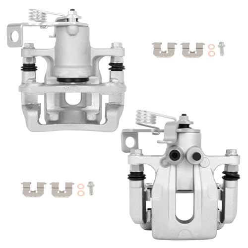 Image of SCITOO Rear Brake Caliper With Bracket 19B6455, 19B6454 For Hyundai For Elantra 2011-2016, For Hyundai For Elantra Coupe 2013-2014