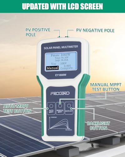 Image of 1800W Solar Panel Tester MPPT Photovoltaic Multimeter