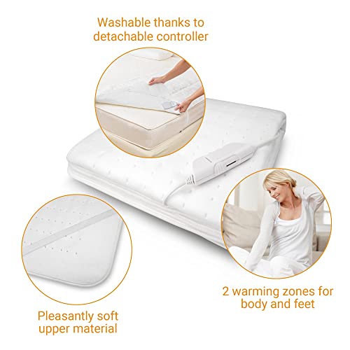 medisana HU 662 Wärmeunterbett, 150 x 80 cm, Abschaltautomatik, Überhitzungsschutz, 6 Temperatursstufen, waschbar, Matratzenheizung für alle gängigen Matratzen geeignet , 1er Pack - Image 6