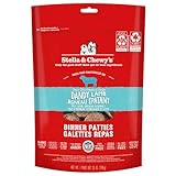 Stella & Chewy’s Freeze Dried Raw Dinner Patties – Grain Free Dog Food, Protein Rich Dandy Lamb Recipe – 708g Bag