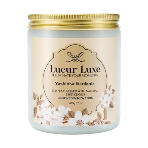 LUEUR LUXE Yashioka Gardenia Candle Cover