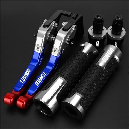 Leviers moto TDM 900 avec poignées de guidon extensibles et position pliable antichoc