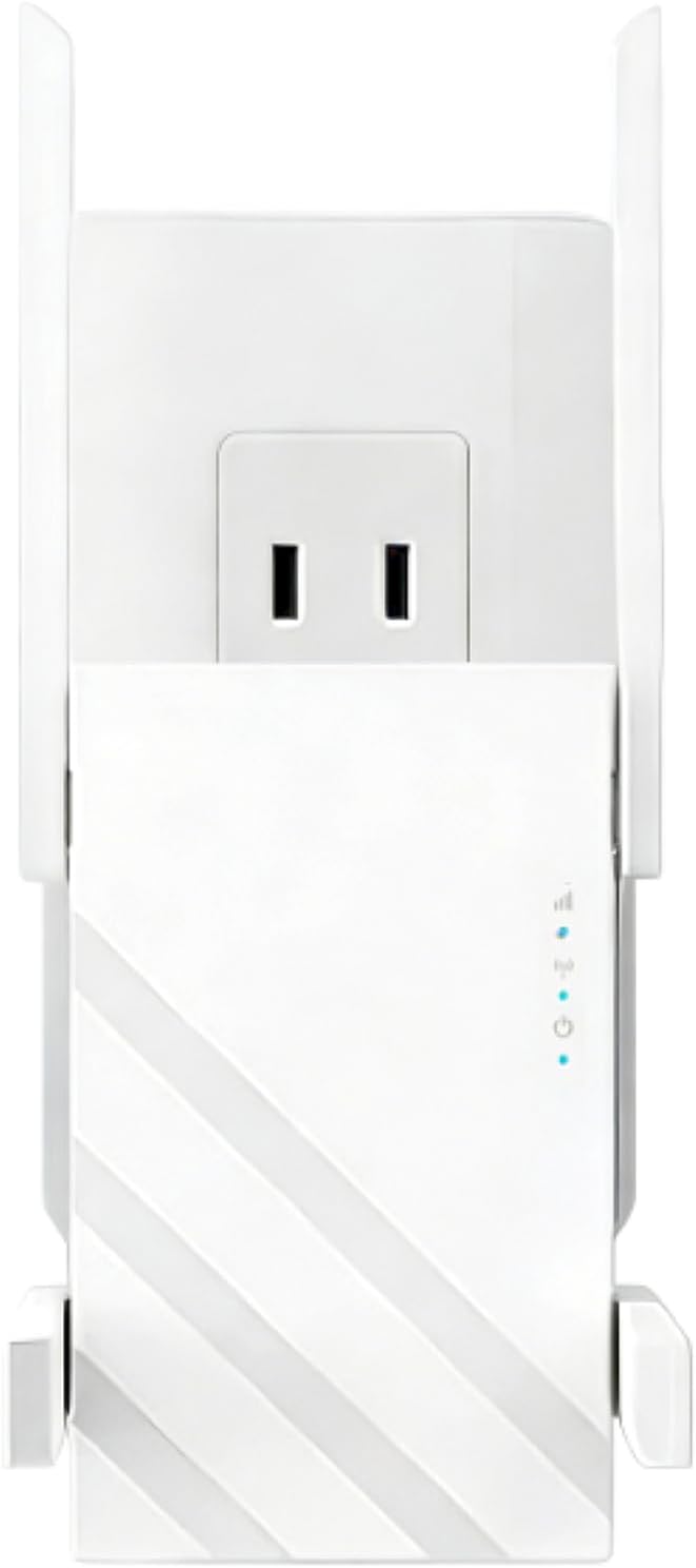 WiFi Extender Signal Booster, Dual Band 5GHz/2.4GHz, WiFi Extenders Signal Booster for Home with Ethernet Port, Up to 12880 sq. ft (EXT-02)