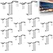 Produktbild Solarpanel Wasserablauf Clips Edelstahl Schlammentfernungsclip 12 Stück 35mm Solarmodul Reinigung Klammer Entwässerung Clips für Photovoltaik Panel Wasserablauf