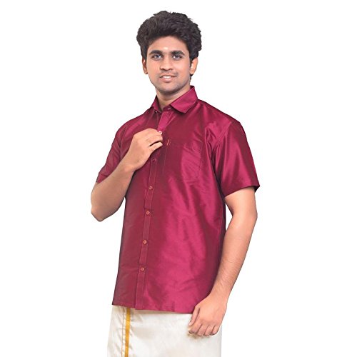 Image of THANGAMAGAN MENS HALFHAND SHIRT