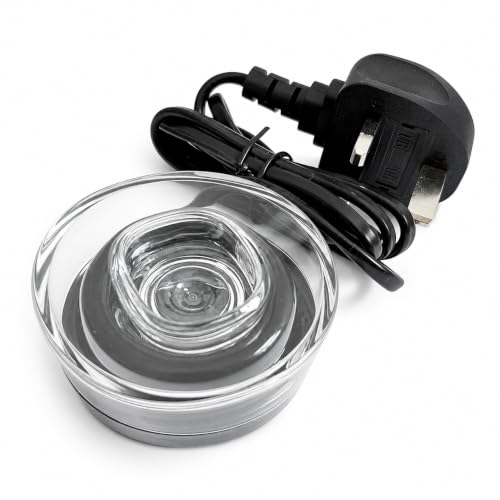 Premium Replacement Toothbrush Charger Base&Stand Compatible with Philips Sonicare DiamondClean/Smart 9000,9300,9400 & 9700 Series HX992 993 991 Waterproof UK 3-Pin Plug