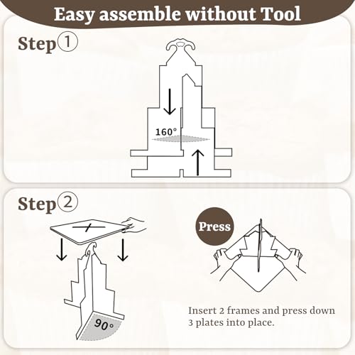 NWK Square Stable Spacious Cupcake Stand Cake Stand for 24 Jumbo Muffins or 29 Standard Cupcakes, for Wedding Birthday Baby Shower Tea Party Decorations (2) — view 5