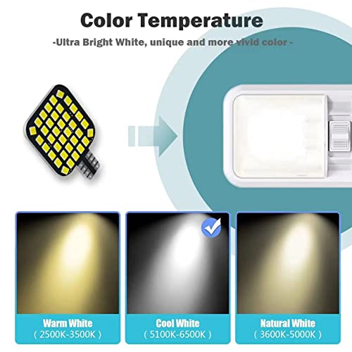 20Pcs T10 921 922 912 194 Rv Interior Led Light Bulbs, Super Bright Led Bulbs Replacement Lighting 36-Smd 2835 6500K White For 12V Rv Camper Trailer Motorhome Boat Dome Car Marine Ceiling Indoor Light #TOP4