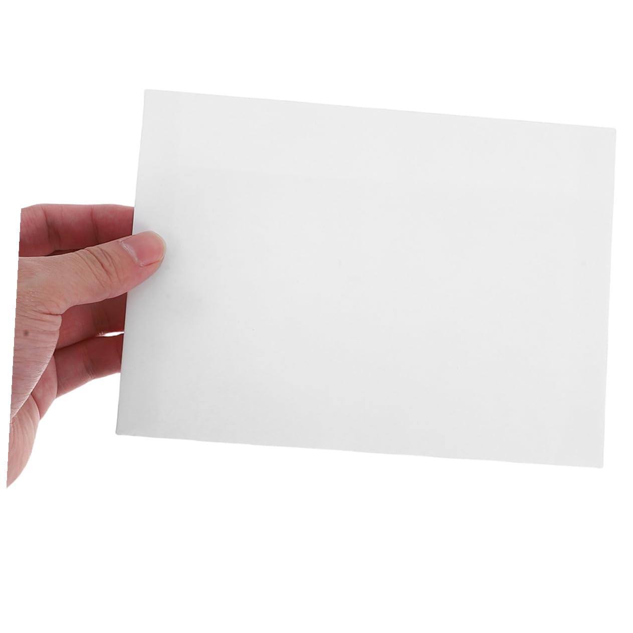 POPETPOP 80 Buste Bianche A7 Autosigillanti per Inviti e Biglietti D’Auguri Buste di Carta Kraft per Matrimoni e Lauree e Shower Chiusura Ermetica per Spedizioni e Cancelleria