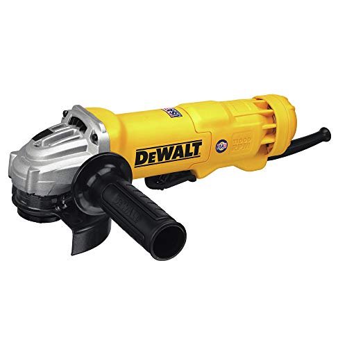 DEWALT 4.5" Angle Grinder, 11A, 11,000 RPM, Paddle Switch