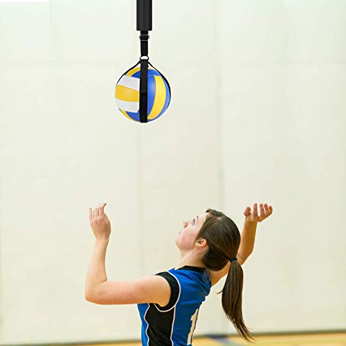 Wiwaplex Volleyball Spike Trainer, Volleyball Training Equipment Aid For Beginners And Volleyball Player With 10 Finger Sleeves #TOP4