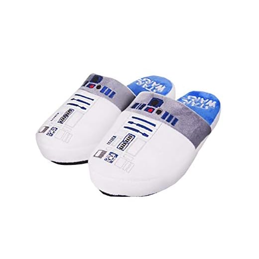 vanilla underground Star Wars R2D2 dam vit mule slip-on tofflor