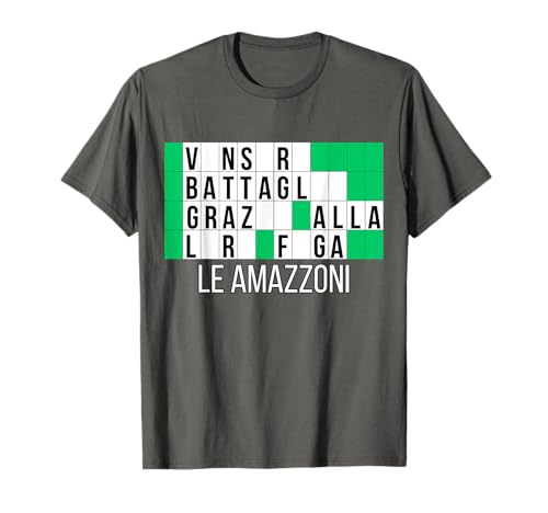 Vinto Amazzoni Battaglie Ruota Fortuna Meme Giancarlo 2 Maglietta
