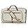 Fmeida 65L Duffle Bag with Shoes Compartment, Foldable Travel Duffel Bags for Men Women, Large Packable Travel Bag Water Repellent & Tear Resistant (Beige)