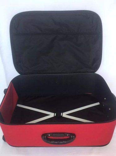 Mala Viagem Bordo Mão Pequena Paiva 2 Rodinhas Medidas ANAC 55x35x25cm (Vermelho)