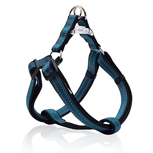 Pawhuggies Arnés reflectante para perros pequeños, arnés para perro sin tirones, arnés ajustable para cachorros en crecimiento, fácil de llevar, arnés para perro XS XXS disponible para perros
