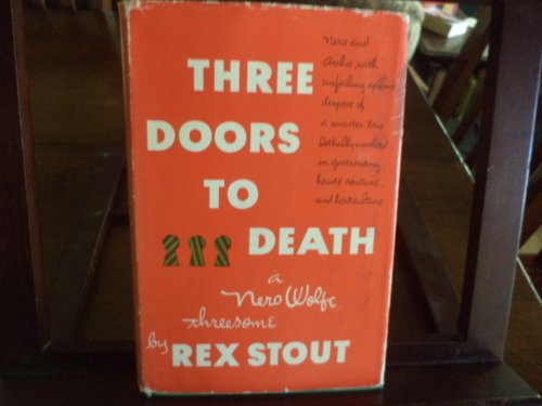 Three Doors To Death: A Nero Wolfe Threesome B0007E6A8K Book Cover